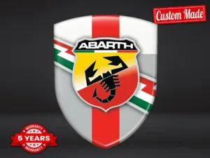 Fiat Abarth Adesivi Paraurti Auto su Misura Chic Robusti Sobri